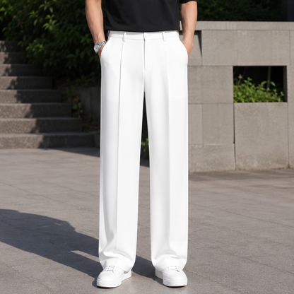 Milano Pleated Trousers - Ivory
